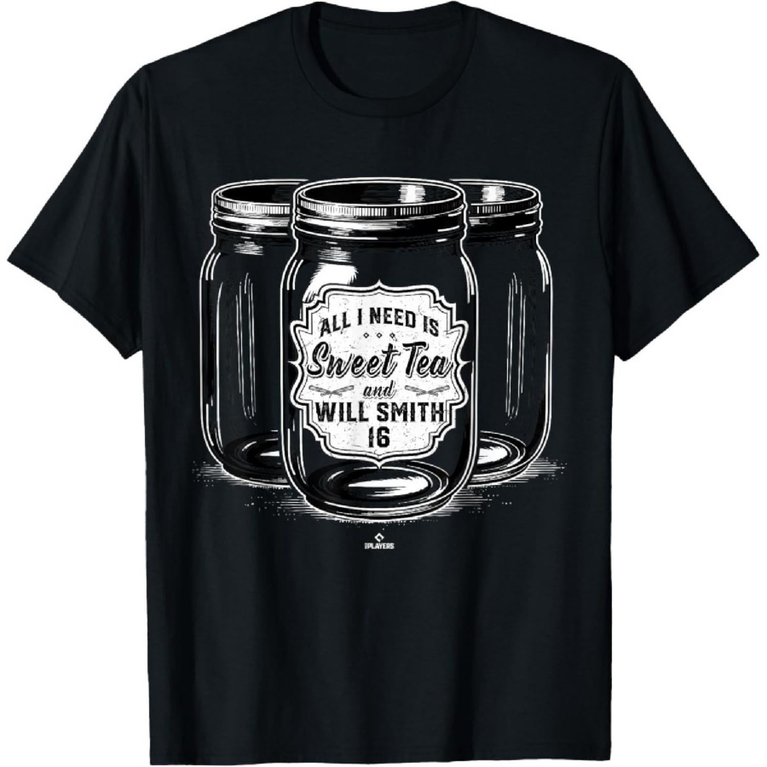 

Sweet Tea and Will Smith Los Angeles Baseball MLBPA T-Shirt1 XXXXXL різнокольоровий