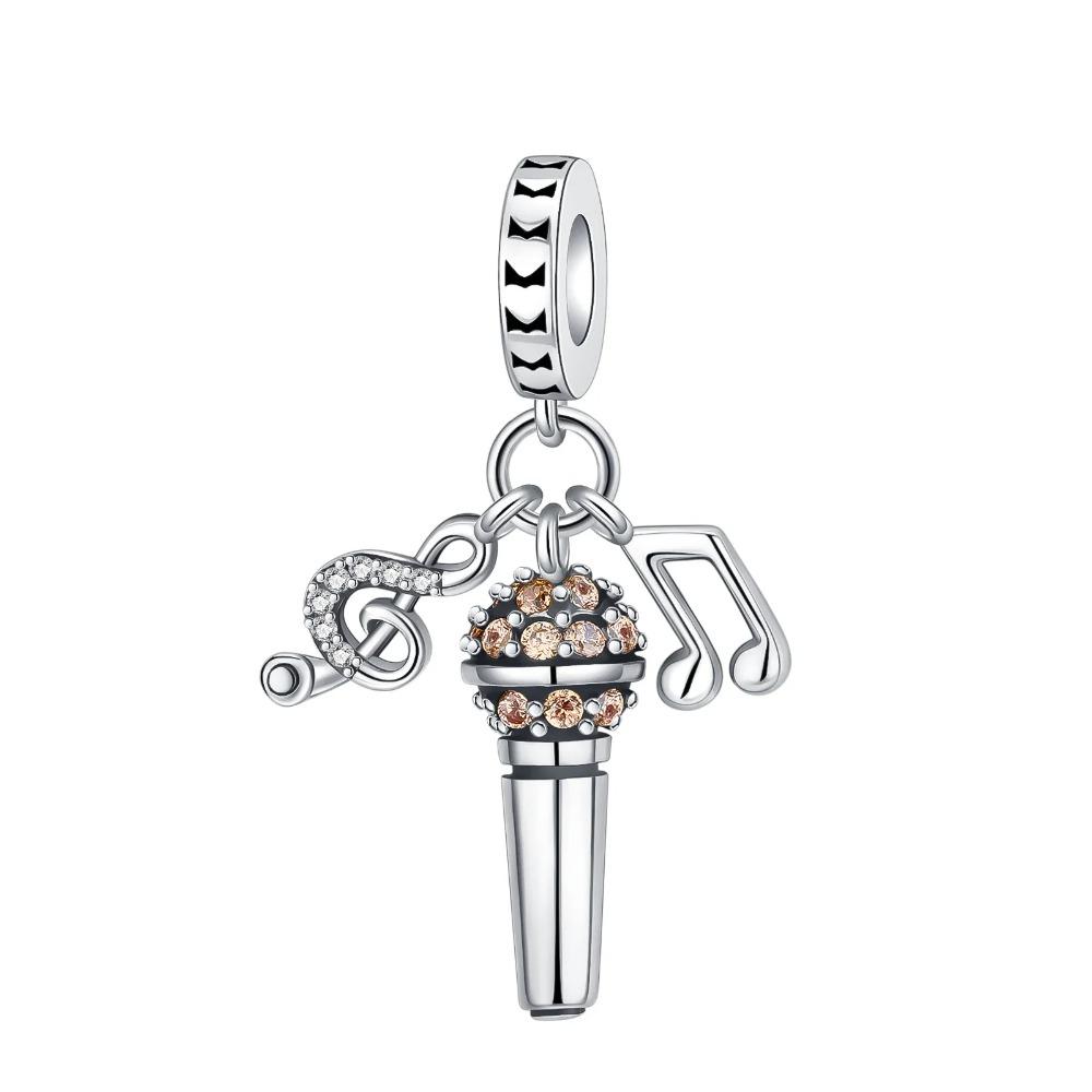 925 Silver Golden Charm Crown Family Tree Safety Chain Hollow Beads for Women DIY Bracelets Jewelry