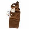 Thickened Waterproof Oil Resistant Apron with Shoulder Straps Home Work Uniform Simple Coverall