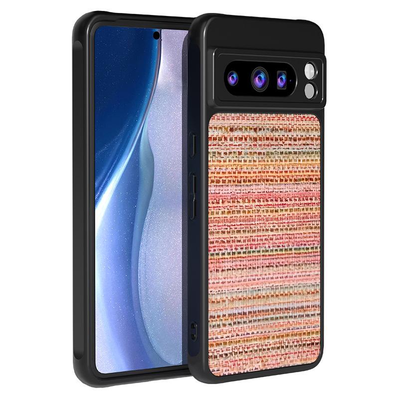 Retro Striped Pattern Magnetic Case For Google Pixel 10 8 7 Pro 9A 8A Pixel 9 10 ProXL For Magsafe Shockproof Hard Phone Cover