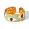 European and American Devil's Eye Open Ring - High-End, Trendy Exaggerated Jewelry for Women
