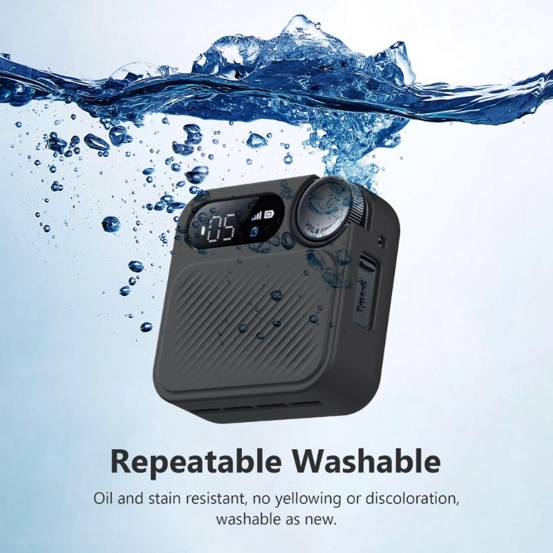 Nárazuvzdorné silikonové pouzdro Obal pro sportovní obousměrnou radiostanici Lehký přenosný design Pro venkovní dobrodružství