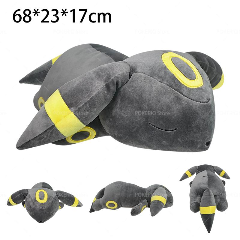 

Pokemon Sleeping Umbreon Mega Charizard X Chien-Pao Plush Toys Cute Anime Garchomp Charmander Kyogre Soft Stuffed Pillow Gifts