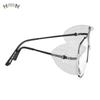 2Pcs Eye Flexible Clear Shields Side Safety Goggles Glasses Universal Anti Fog