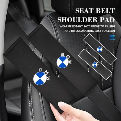 Car Seat Belt Protective Pad Adjustable Shoulder Guard Cover For M Performance E36 E46 E60 E90 E91 E92 E93 F30 F20