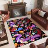 Personalized Crystal Velvet Carpet Custom Name Text,The Amazing Digital Circus Anti Slip Area Rug For Home Decoration