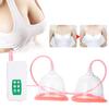 Powerful Vacuum Breast Enlargement Machine Electric Breast Massager Double Cup USB Charging