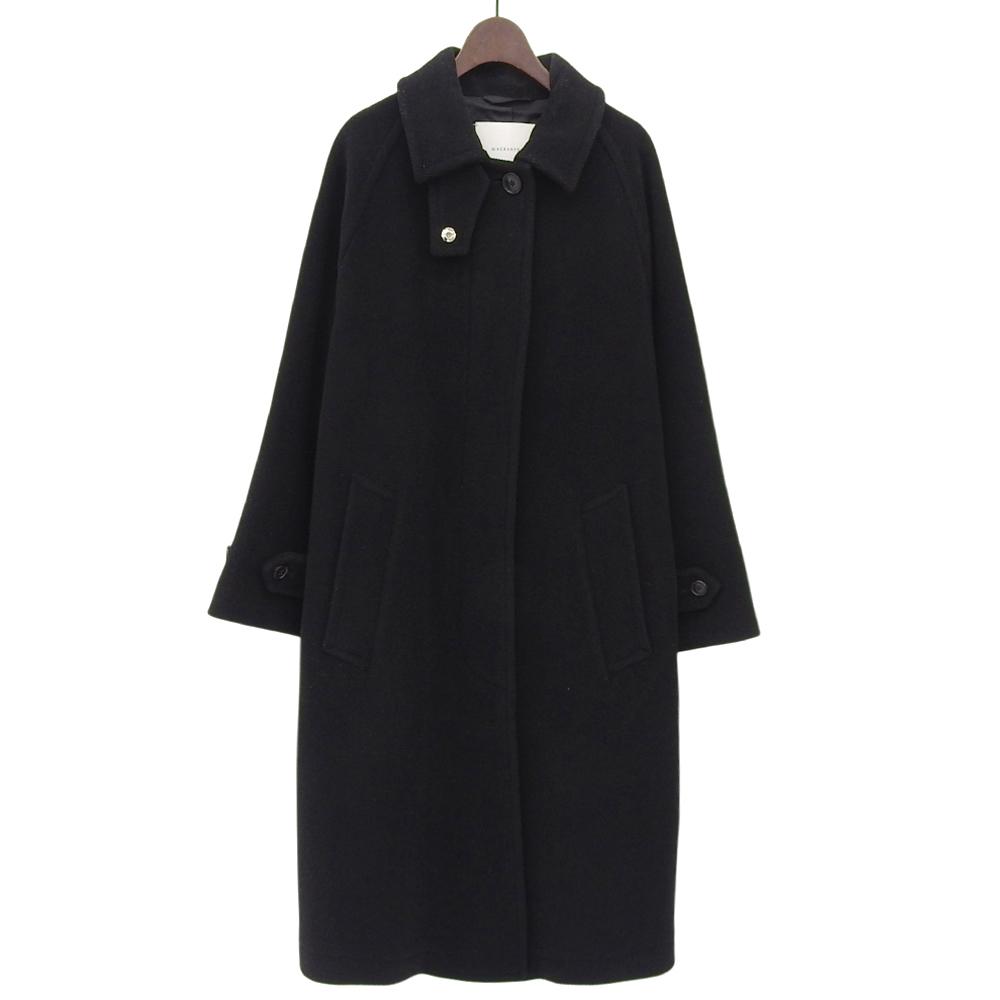 MACKINTOSH Women's Wool Coat, Black, Size 8, LDS BLACKRIDGE LM-070BS Coat 8 blackUsed