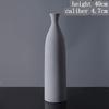High quality ceramic vase for home decoration, living room, bedroom, dining room, table top decoration, yellow, gray, black
