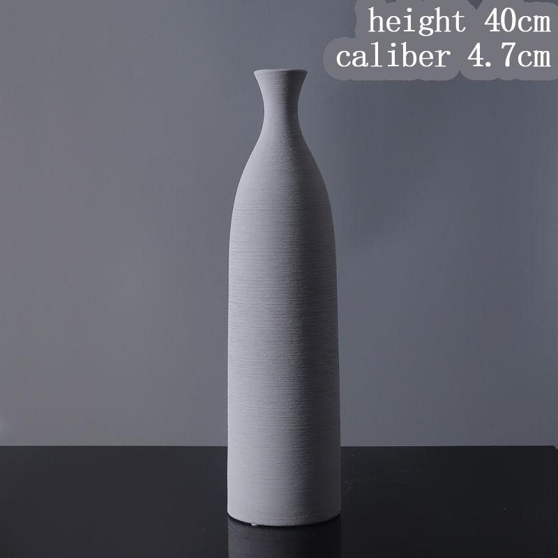 High quality ceramic vase for home decoration, living room, bedroom, dining room, table top decoration, yellow, gray, black