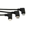 3Pcs Cables Set USB C Lightning Micro For DJI Mavic 3/Air 2S/Mavic Air 2/Mini 2