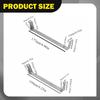2Pcs Pottery Trimming Tools Crafting Supplies Portable Bottom Foot Tool for Potter
