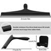Shower Squeegee for Glass Doors Silicone Squeegee with Hook Bathroom Shower Mirrors Tiles and Car Windows Streak Free Cleaning