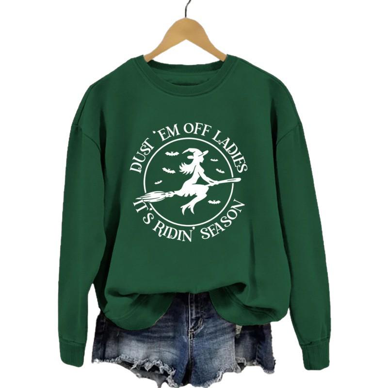 Fun Print Ladies' Fashion Round Neck Hoodie - Comfortable & Versatile Autumn Arrival