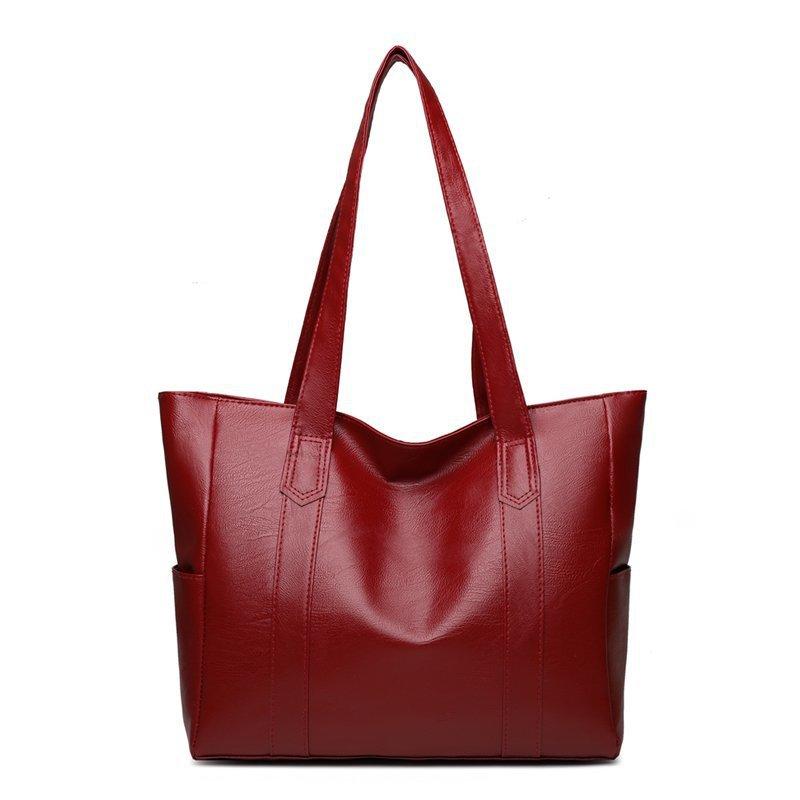 New women's bag large-capacity single high-end shoulder bag mother tote bag simple and versatile handbag