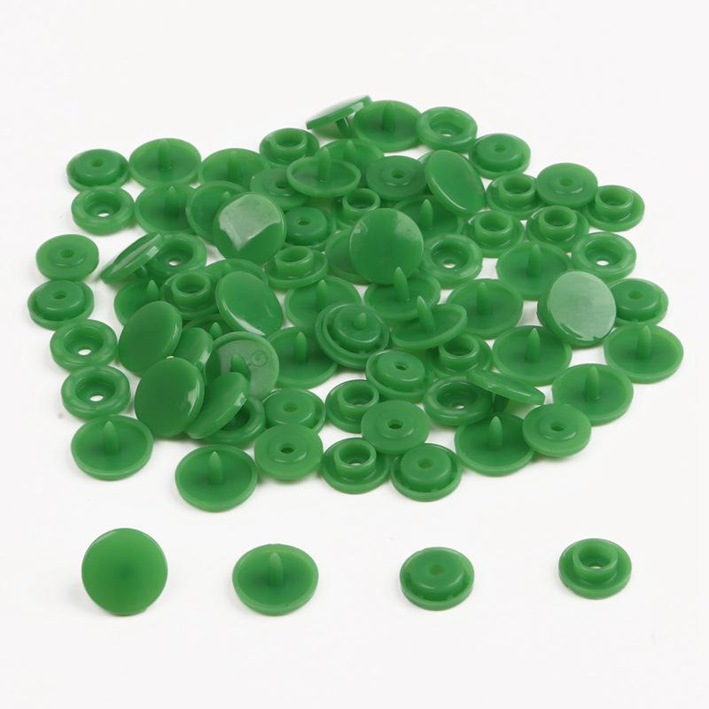 25-Color Resin Snap Button Set for Children's DIY Projects with Installation Tool