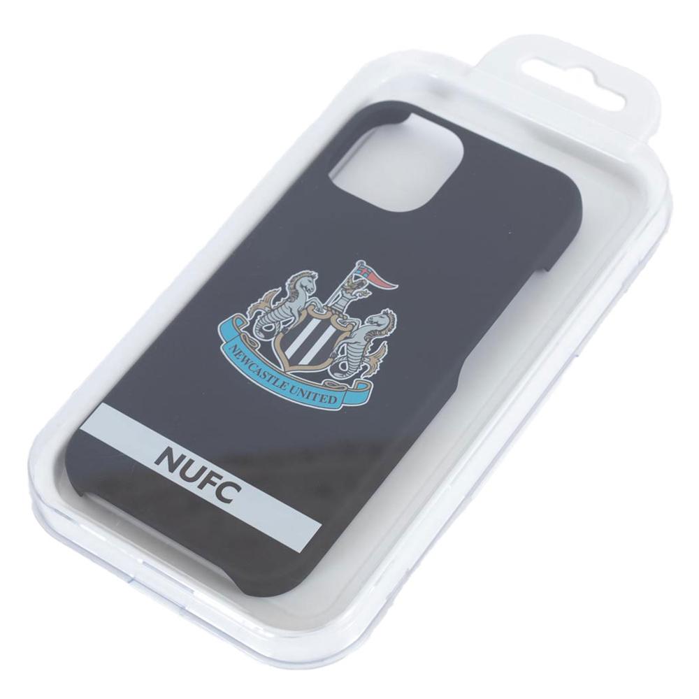 Newcastle United FC iPhone 15 Compatible Crest Phone Case