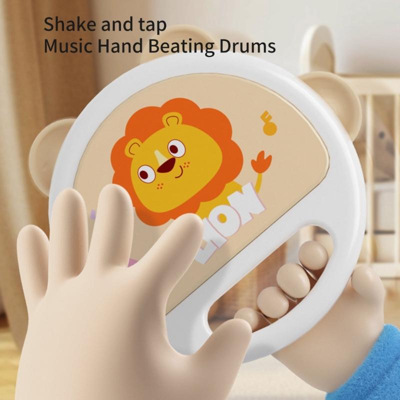 Baby Shaker Animal Rattle Toy Baby Shaker Toy Stroller Cartoon Musical Instrument Shower Sensory Gifts Rattle Shaker