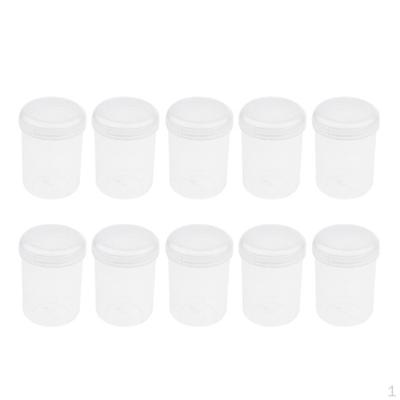 10pcs 20g Makeup Container Cosmetic Gel Jars Clear Containers