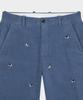 BROOKS BROTHERS Regular Fit 15W Beagle Embroidery Chino Pants (Blue) (Bbpcmm4765Mew)