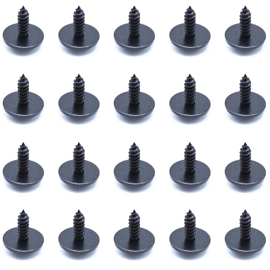 

New 100Pc Metal Car Screw Body Fender Bumper Retainer Clips 7Mm Hex (4.2-1.41X22Mm)