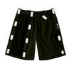Shorts Athlétiques Unisexes à Déchirure Fermeture par Boutons Pression Tissu Coton Pantalon de Récupération Après Chirurgie du Genou Shorts de Rééducation pour Remplacement de la Hanche avec Poches