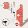 Guide with Aluminum Alloy Hinge Flat Boring Jig for Woodworkers, Carpentry, Furniture