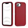For iPhone 16e Case PC+Silicone+EVA 3 in 1 Shockproof Phone Cover
