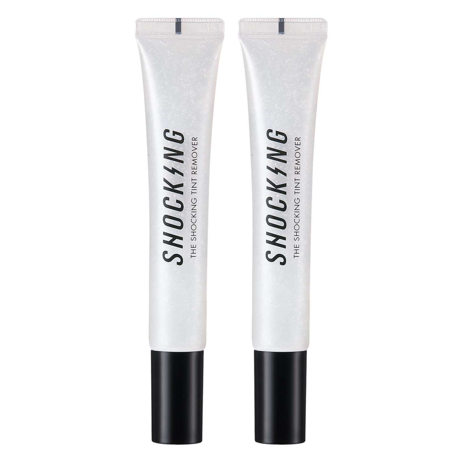 TONYMOLY The Shocking Tint Remover Gentle Lip Makeup Remover 20ml x2