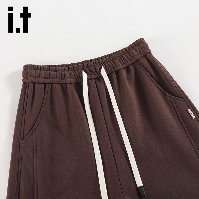 Izzue IT Women's High-Waist Relaxed Fit Curved-Leg Sweatpants