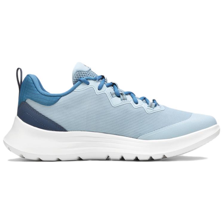 Li Ning Pohodlné Lehké Tlumící Prodyšné Běžecké Boty s Nízkým Svrškem Pánské Tenisky Světle šedá Modrá ARSU113-2