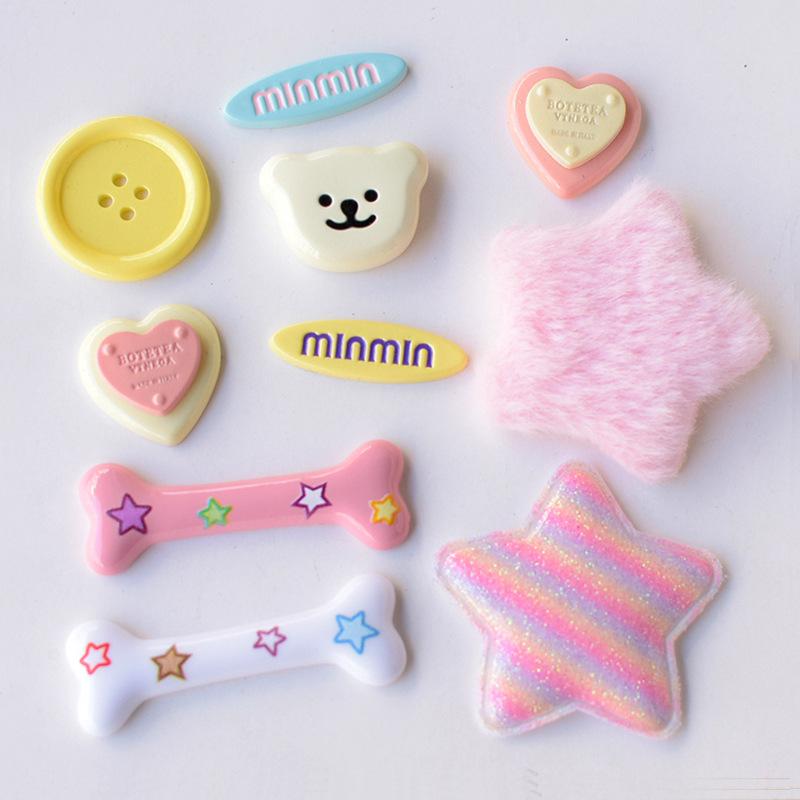 1Set Cute Cartoon Shoes Accessories Boys Girls Sandals Garden Shoe Buckle Diy Shoe Decoration