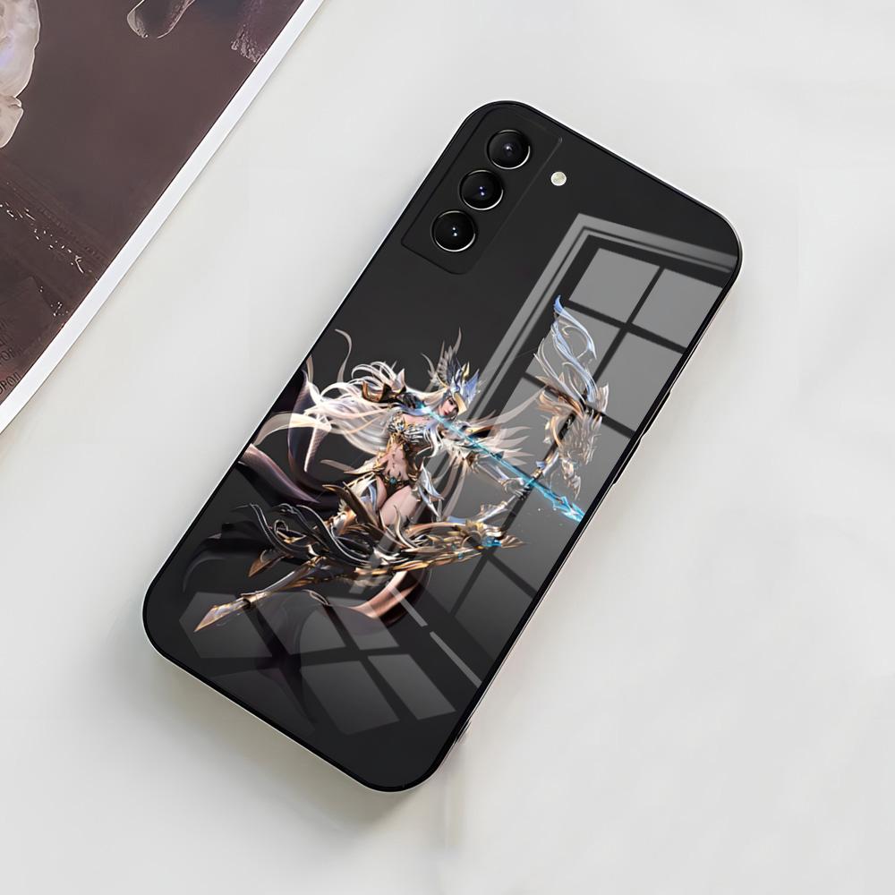L-Lineage 2 Phone Case For Samsung A56 A36 A26 A16 A15 A25 A35 A55 A14 A34 A24 A54 Glass Case