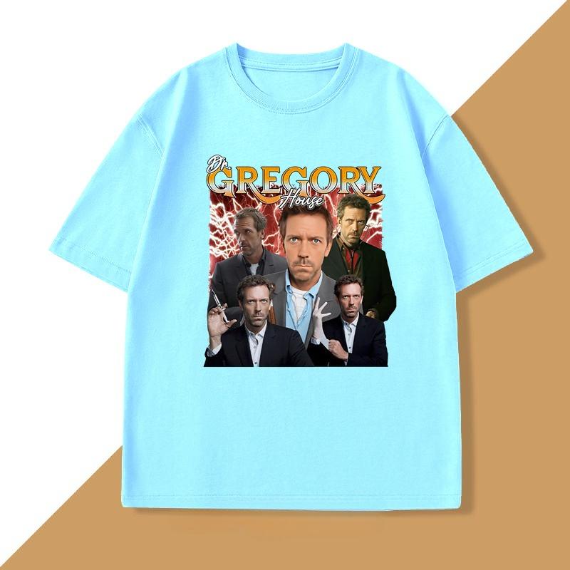 Dr Gregory House Funny T Shirt Fuuny Meme Tee Shirt Fashion Cotton Short Sleeve 90S Unisex Clothing Personality Streetwear Tops