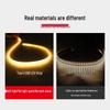 220V High CRI COB LED Strip: Waterproof, Flexible Silicone, IP65 for Living Room & Outdoor Use