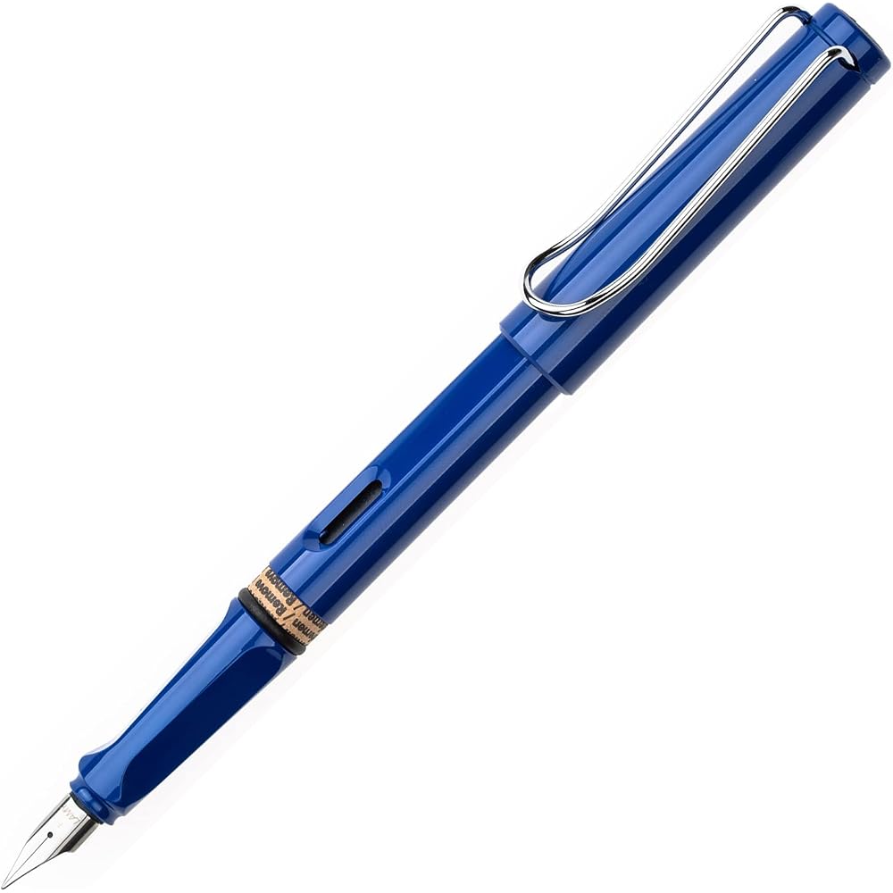 Lamy LAMY Fountain Pen Safari Safari Blue L14 Nib Size: F (Fine) Cartridge Converter Dual Purpose...