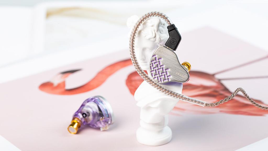 KBEAR Rosefinch Wired Earphones with Ear Silicone Composite 10mm Dynamic HIFI Sound Professional Enhanced High Sound Suitable for Radio Musical