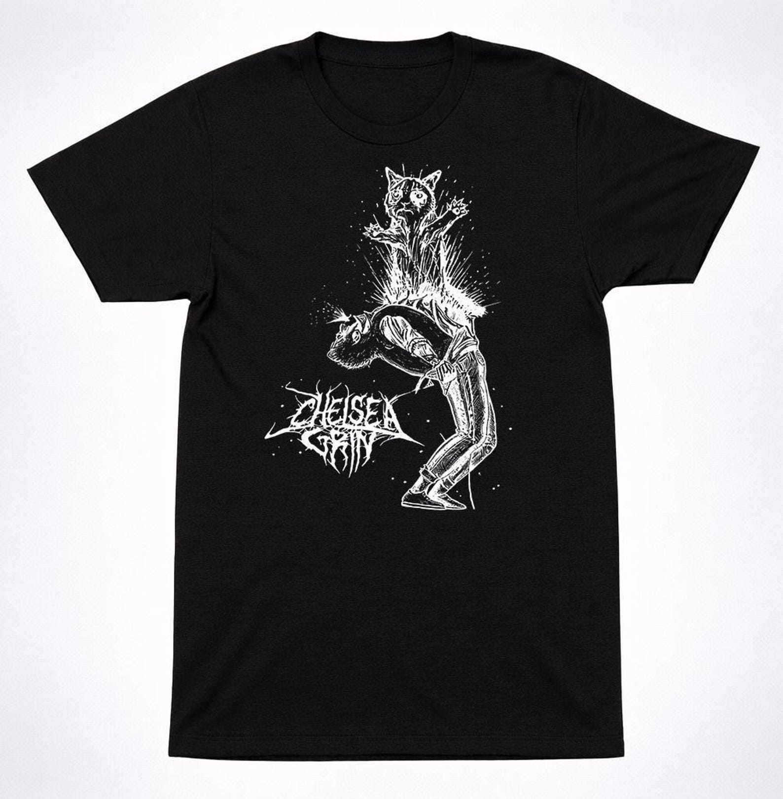 Chelsea Grin Demon Ascension - Deathcore Band Shirt: Black Graphic Tee S