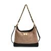 New crescent moon bag women's retro chain diamond underarm bag suede shoulder messenger bag