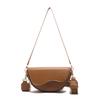 Casual Minimalist Ladies Crossbody Saddle Bag Fashionable Underarm Bag Trendy Shoulder Bag for Women