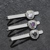 Pince à Cravate en Alliage pour Homme Mariage Cravate Cravate avec Strass Pince à Cravate pour Gentleman