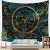 Home Decor Happy Halloween Tapestry Wall Hanging Devil Pumpkin Skull Decor Tapestry Party Tapestry 230x180cm Tapiz