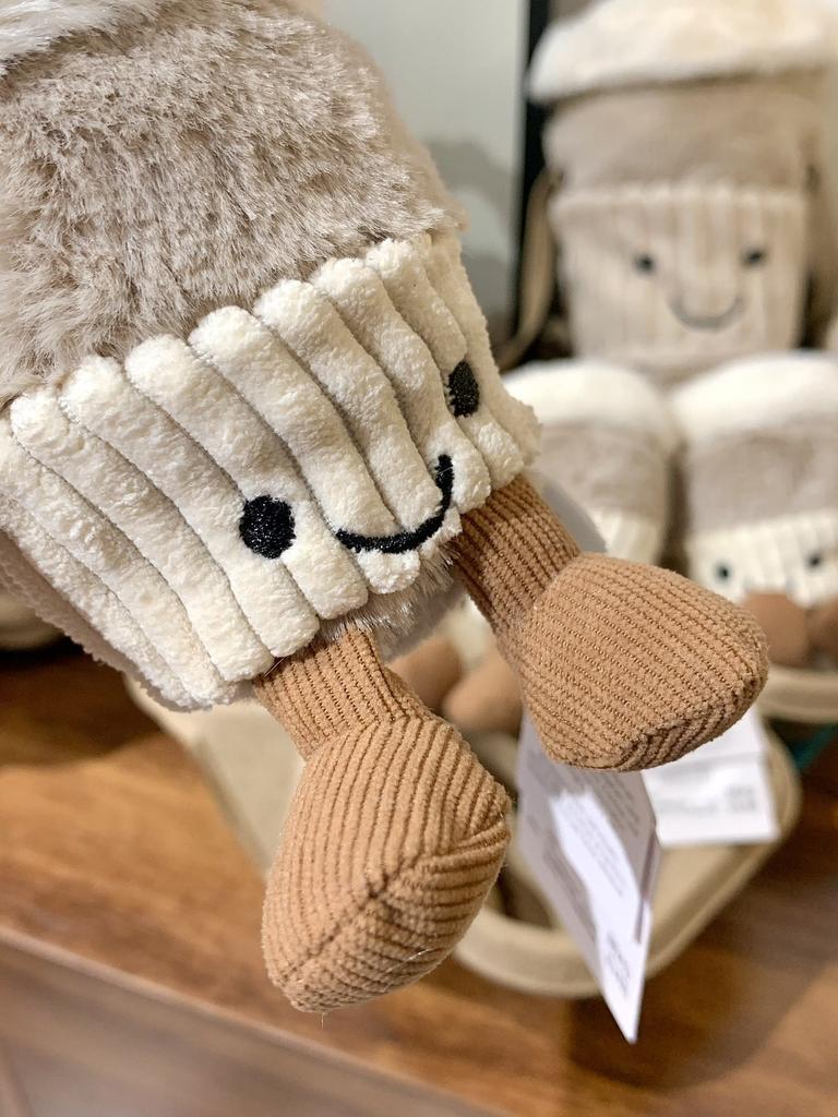 Plush Toy Doll Coffee Cup Keychain Pendant Cute Accompanying Bag Doll