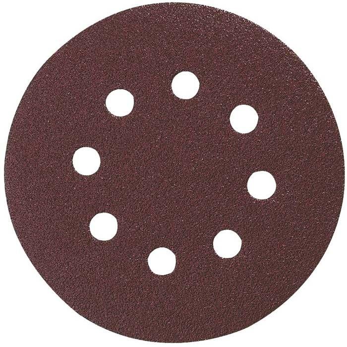 Déstockage -Makita - Disque abrasif 125 mm et 8 trous - Grain : 100