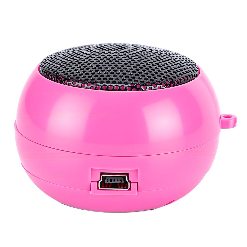 Tragbarer Hamburger-Lautsprecher Einziehbarer USB-Wiederaufladbarer MP3 MP4 Kompakter Hamburger-Lautsprecher für Reisen