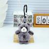Rabbit Giraffe Cute Panda Animal Plush Keychain Toy Decoration Gift Keyrings