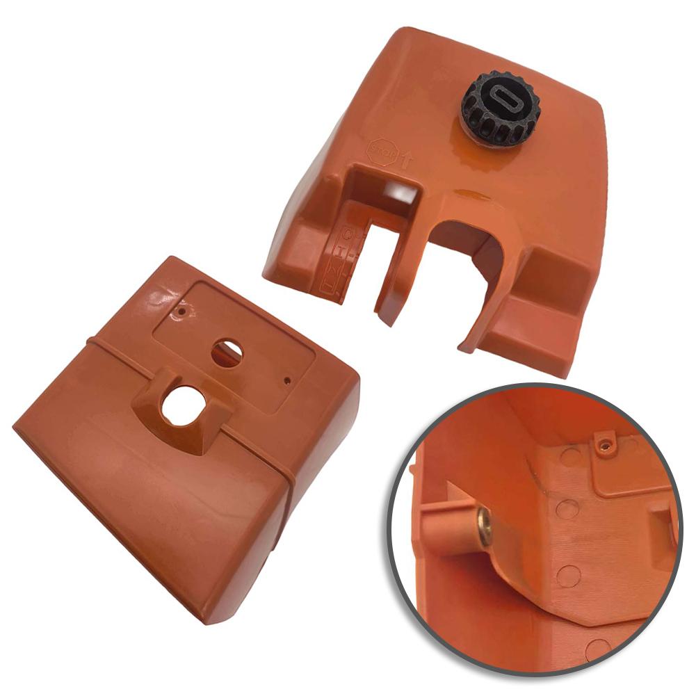1128 080 1616 Top Cylinder Cover & 1128 140 1001 Air Filter Set For 046 MS460 Chainsaw Garden Power Tools Replacement Cover
