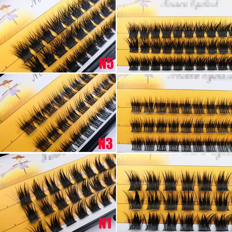1 Box/36 Bundles of 40D Fake Eyelashes Mink Individual  Eyelashes Natural Thick lashes,Eyelash Extensions for Make Up
