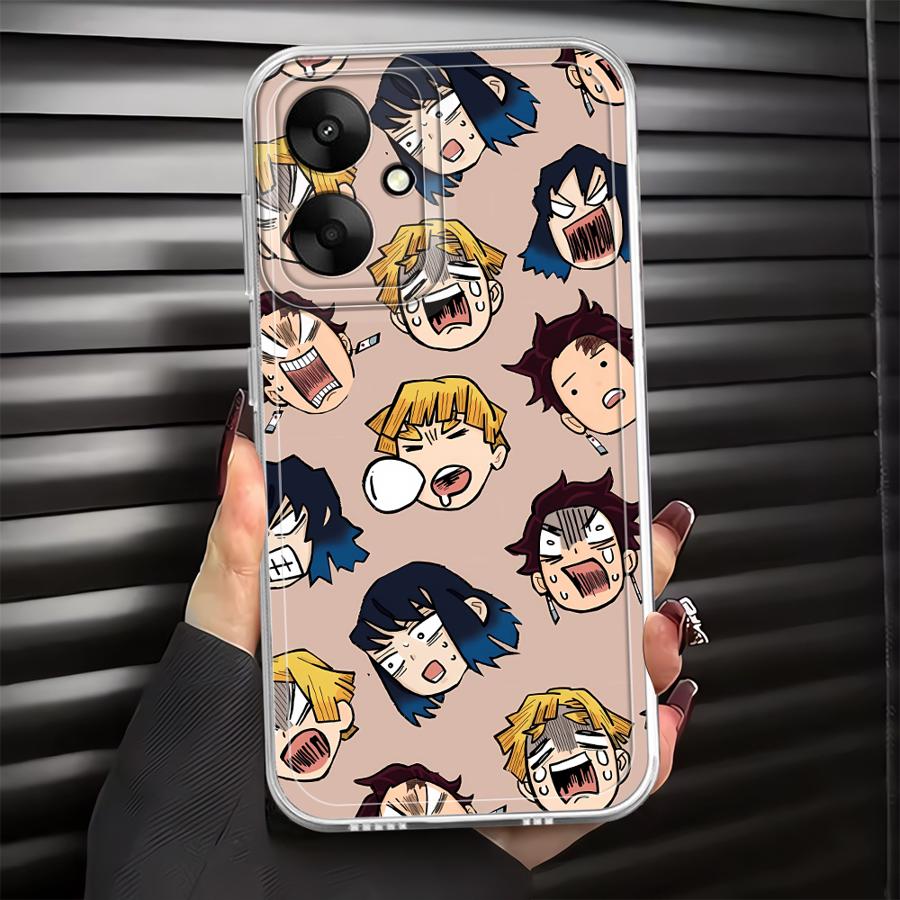 Soft Phone Cover Phone Case for Xiaomi Mi 11T Pro 11 Lite D-Demon S-Slayer Xiaomi 11T Pro