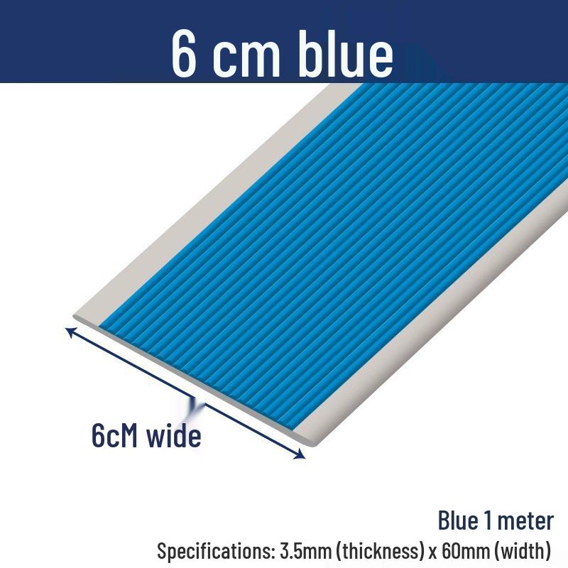 Samoprzylepna listwa krawędziowa ze antypoślizgowego PVC na stopnie schodów dla przedszkoli